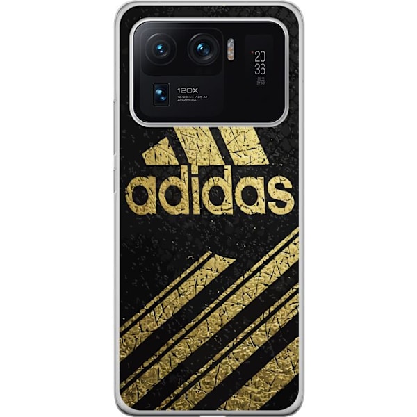 Xiaomi Mi 11 Ultra Gennemsigtig cover Adidas