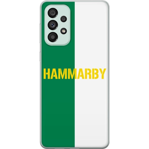 Samsung Galaxy A73 5G Läpinäkyvä kuori Hammarby