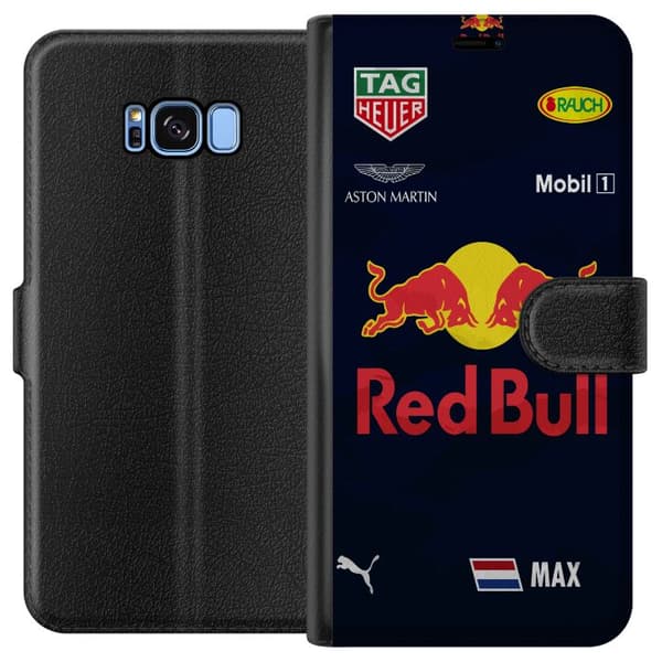 Kompatibelt Plånboksfodral till Samsung Galaxy S8 Red Bull Formula 1