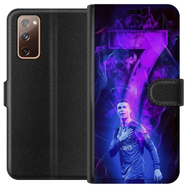 Kompatibelt Plånboksfodral till Samsung Galaxy S20 FE Ronaldo 7