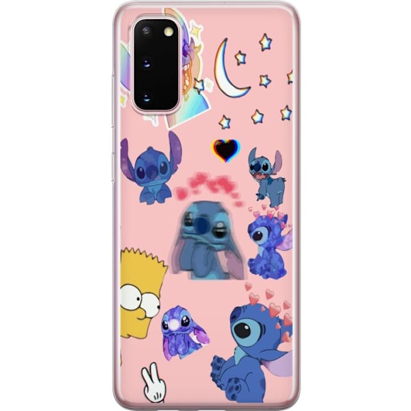 Samsung Galaxy S20 Gennemsigtig cover Stitch