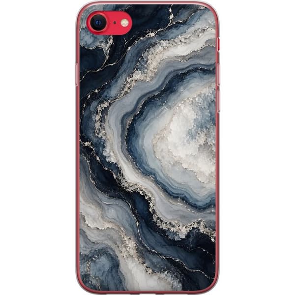 Kompatibelt Mobilskal till Apple iPhone SE (2022) Nattagat blå