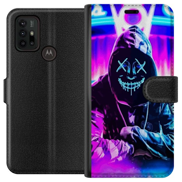 Motorola Moto G30 Lompakkokotelo Roblox Marshmallow Adventure