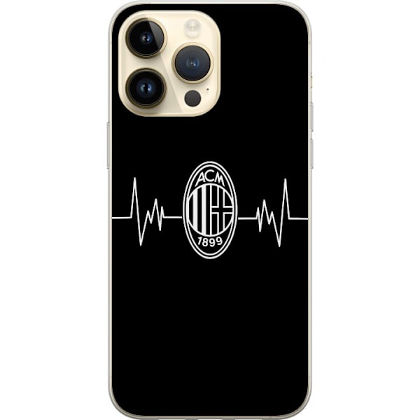 Apple iPhone 15 Pro Max Läpinäkyvä kuori AC Milan