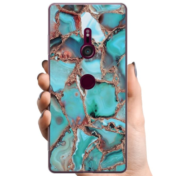 Sony Xperia XZ3 TPU Mobilskal Santorini