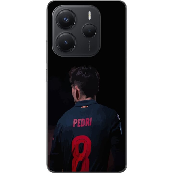 Xiaomi Redmi Note 14 Gjennomsiktig deksel Pedri FC Barcelona F