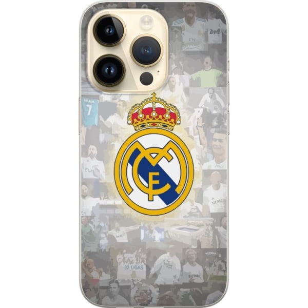 Apple iPhone 15 Pro Gjennomsiktig deksel Real Madrid