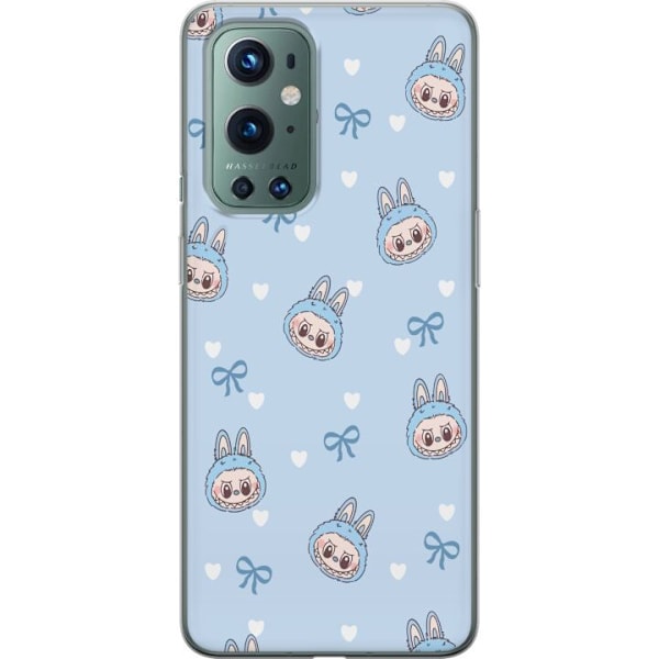 OnePlus 9 Pro Läpinäkyvä kuori Labubu Tuli Henki