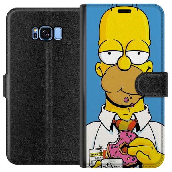 Kompatibelt Lommeboketui til Samsung Galaxy S8 Homer Simpson