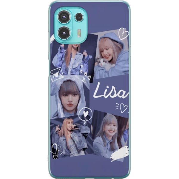 Motorola Edge 20 Lite Läpinäkyvä kuori Lisa Blackpink – A