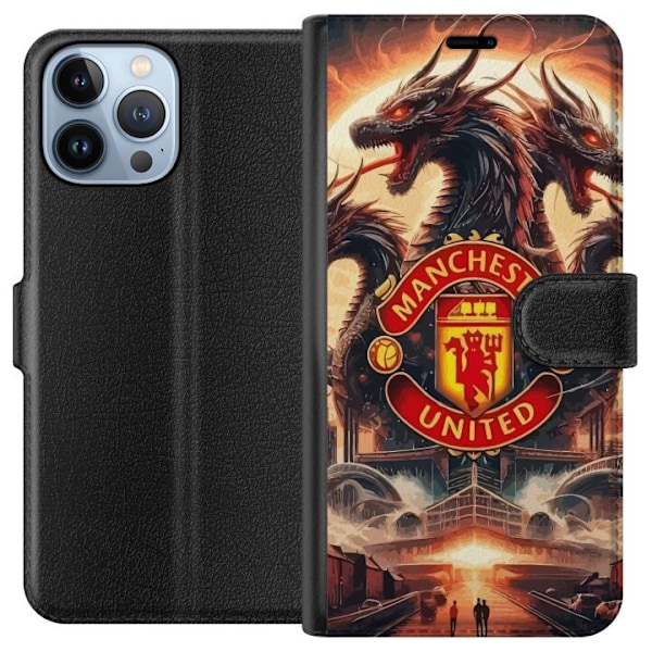 Apple iPhone 13 Pro Max Tegnebogsetui Manchester United