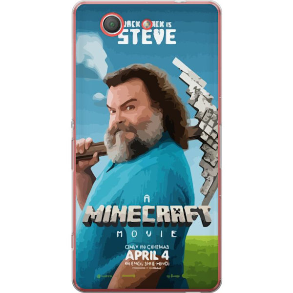 Sony Xperia Z3 Compact Gennemsigtig cover En Minecraft-film