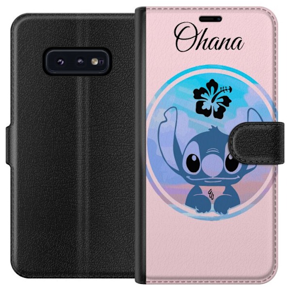 Samsung Galaxy S10e Lommeboketui Stitch Ohana