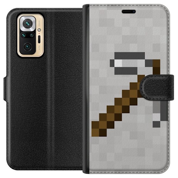 Xiaomi Redmi Note 10 Pro Plånboksfodral Minecraft Tools