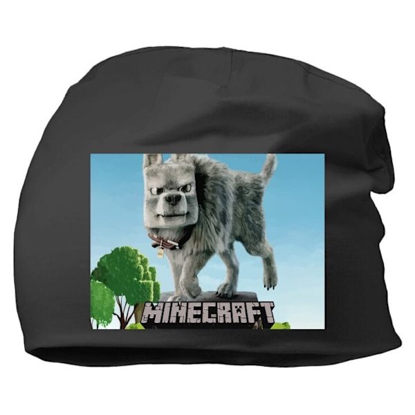 Lue for Voksen | Varm Beanie i Mykt Materiale A Minecraft Movie Svart one size