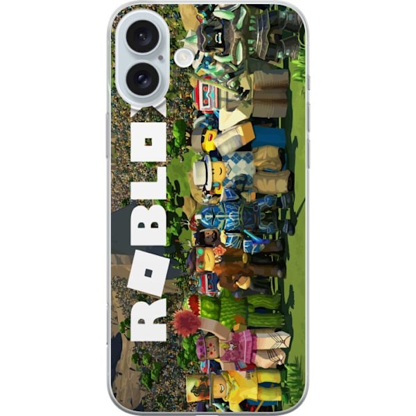 Apple iPhone 16 Plus Läpinäkyvä kuori Roblox