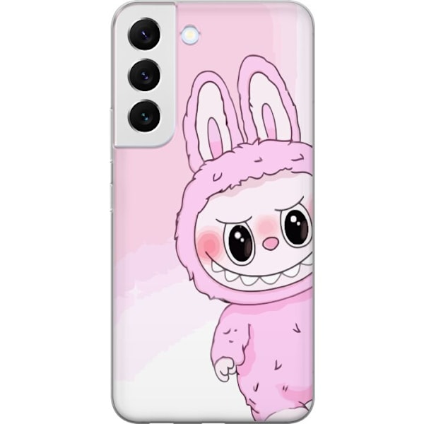 Samsung Galaxy S22+ 5G Genomskinligt Skal Labubu Bunny Series