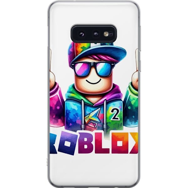 Samsung Galaxy S10e Läpinäkyvä kuori Roblox