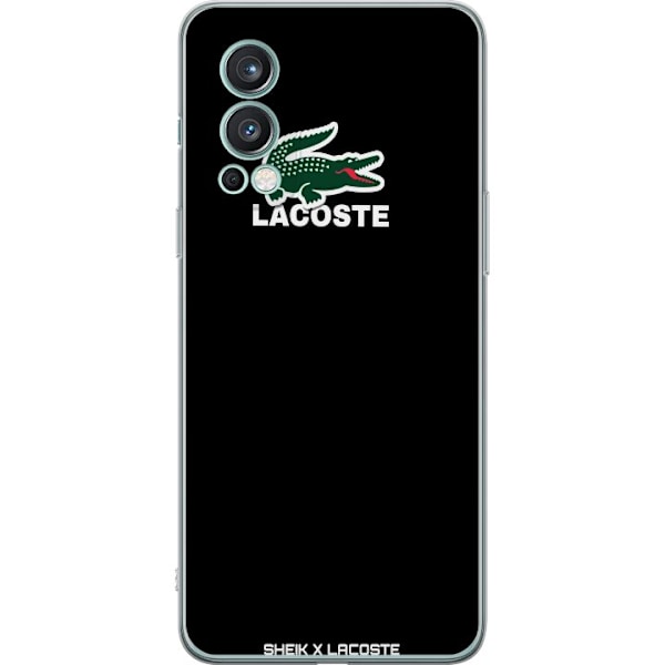 OnePlus Nord 2 5G Gennemsigtig cover Lacoste