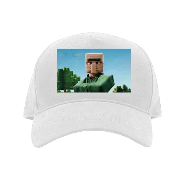 Caps for Barn | Komfortabel Justerbar Barn-Caps A Minecraft Mo hvit Barn