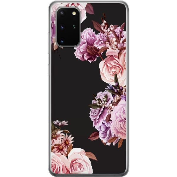 Samsung Galaxy S20+ Gennemsigtig cover Blomster