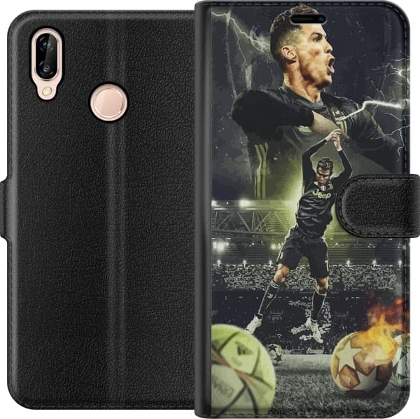 Kompatibelt Lommeboketui til Huawei P20 lite Ronaldo