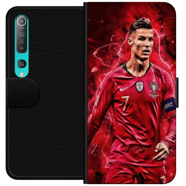 Xiaomi Mi 10 5G Lompakkokotelo Ronaldon Taidot - CR7 Suunnitte