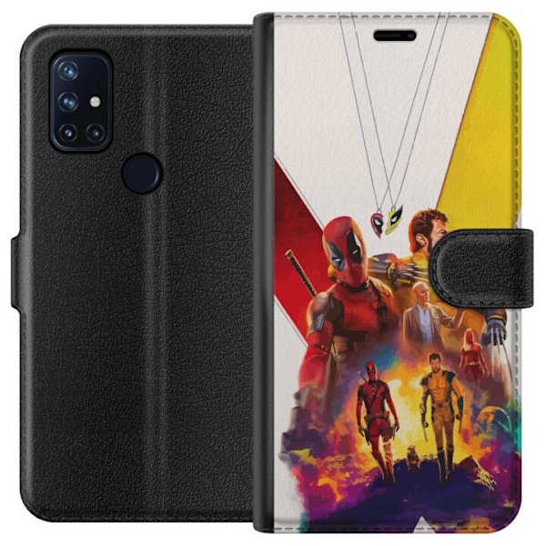 OnePlus Nord N10 5G Plånboksfodral Wolverine Deadpool