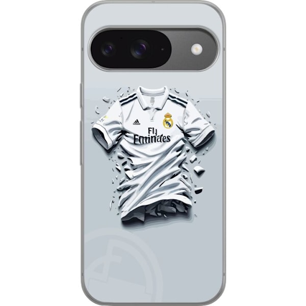 Google Pixel 9 Pro Gjennomsiktig deksel Real Madrid