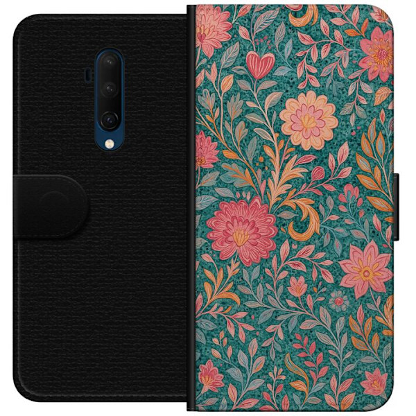 OnePlus 7T Pro Lommeboketui Floral Dream