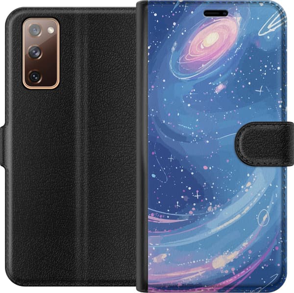 Kompatibel Tegnebogsetui til Samsung Galaxy S20 FE Galaksen