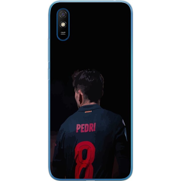 Xiaomi Redmi 9A Läpinäkyvä kuori Pedri FC Barcelona Jalkapallo Espanjalainen Keskikenttäpelaaja Maali Urheilumotivaatio Fanit Lapset Nuoret