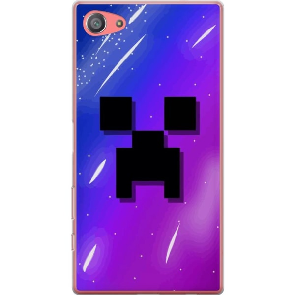 Sony Xperia Z5 Compact Gennemsigtig cover Minecraft
