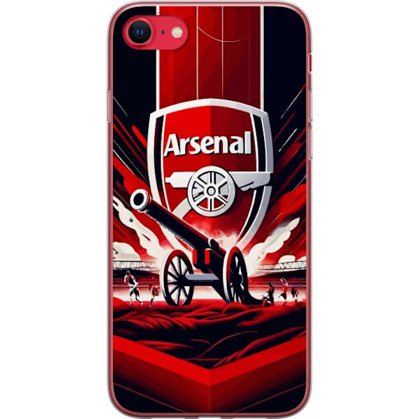 Apple iPhone SE (2022) Läpinäkyvä kuori Arsenal