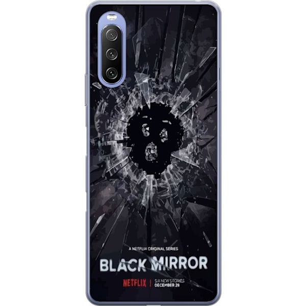 Sony Xperia 10 III Lite Läpinäkyvä kuori Black Mirror Sci-F