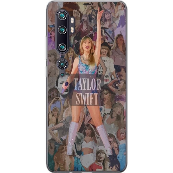 Xiaomi Mi Note 10 Pro Gennemsigtig cover Taylor Swift