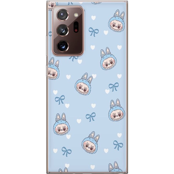 Samsung Galaxy Note20 Ultra Läpinäkyvä kuori Labubu Tuli He