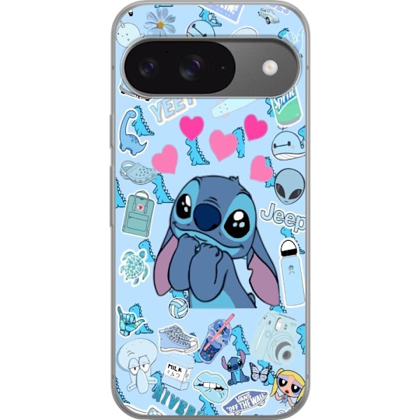 Google Pixel 9 Pro Gennemsigtig cover Stitch