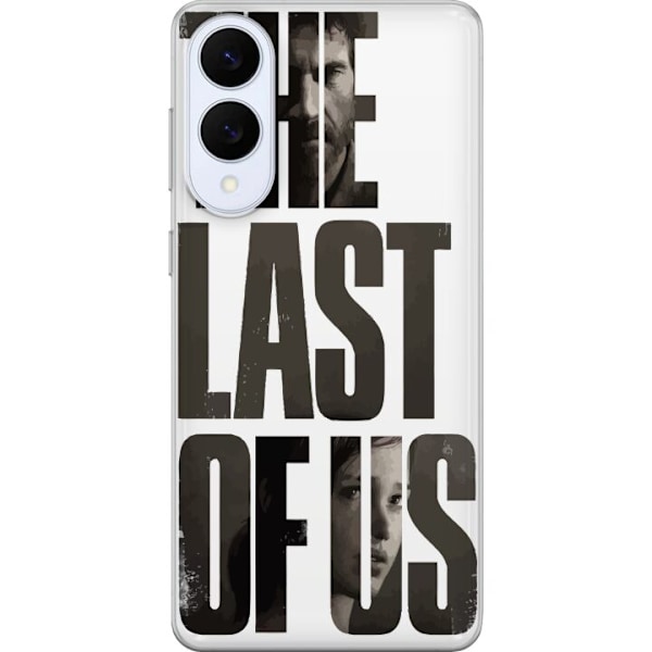 Samsung Galaxy S25 Edge Läpinäkyvä kuori The Last of Us Ellie Joel Apokalypsi Clickers TV-sarja Fanart Dystopia Pelimotiivi