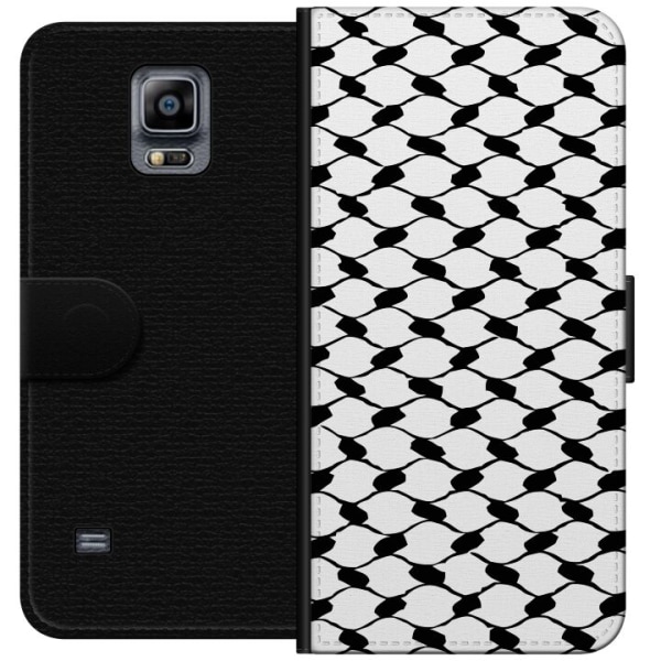 Samsung Galaxy Note 4 Plånboksfodral Keffiyeh mönster