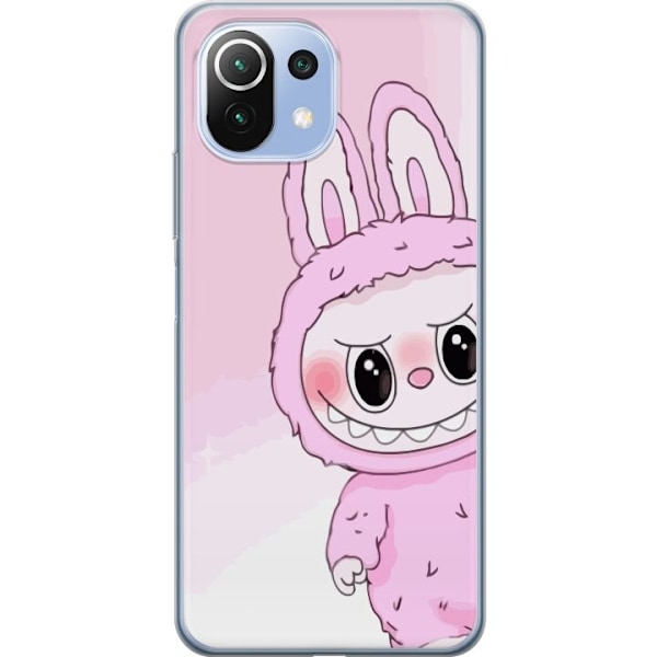 Xiaomi Mi 11 Lite Genomskinligt Skal Labubu Bunny Series