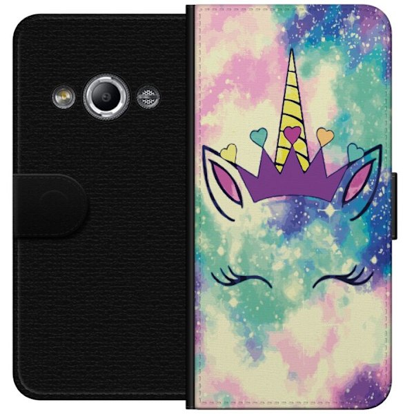 Samsung Galaxy Xcover 3 Plånboksfodral Unicorn Face