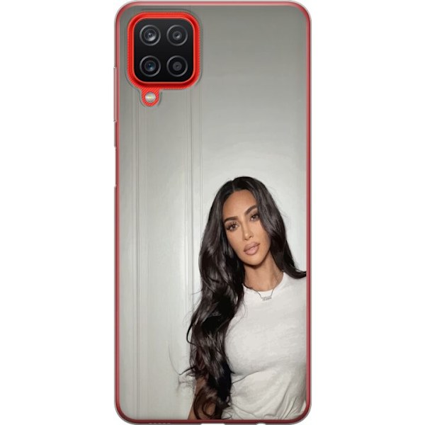 Samsung Galaxy A12 Genomskinligt Skal Kim Kardashian – Iconic Style Collection