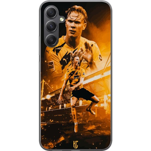 Samsung Galaxy S23 FE Gennemsigtig cover Erling Haaland