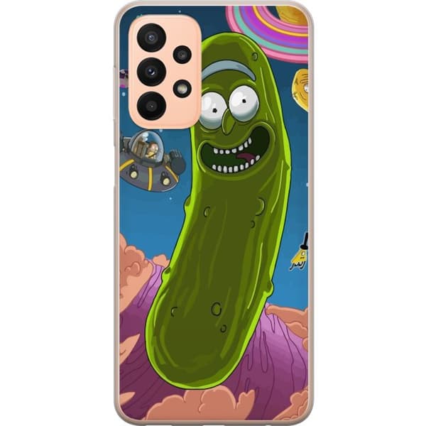 Kompatibelt Mobildeksel til Samsung Galaxy A23 Agurk Rick