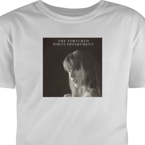 T-Shirt Taylor Swift - the tortured poets department grå M