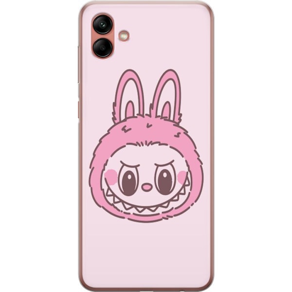 Samsung Galaxy A04 Läpinäkyvä kuori Labubu Eläinradan Bunny-versio