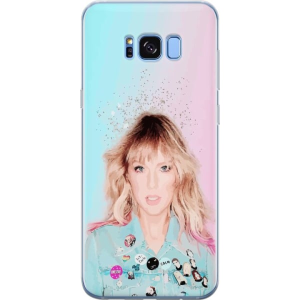 Samsung Galaxy S8 Läpinäkyvä kuori Taylor Swift Runous