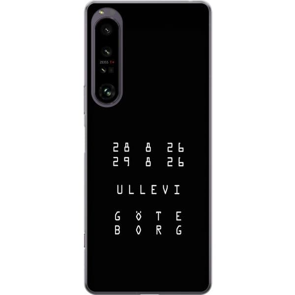 Kompatibelt Mobildeksel til Sony Xperia 1 IV Ullevi Göteborg 2026 hvit