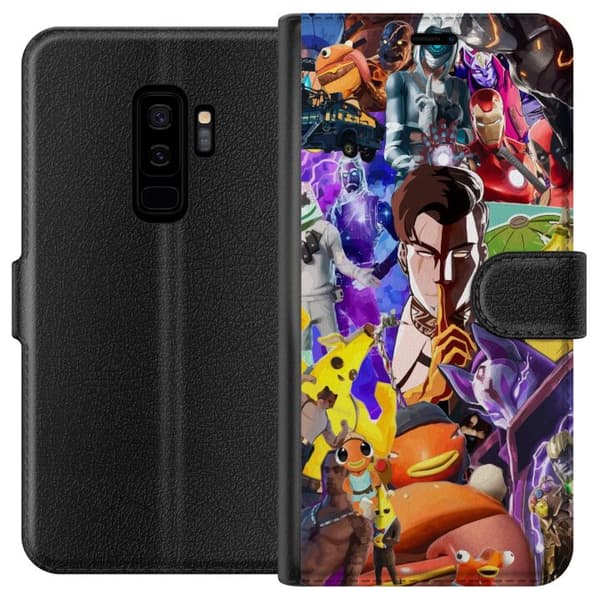 Kompatibel Tegnebogsetui til Samsung Galaxy S9+ Fortnite